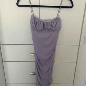 Princess Polly Elegant Lavender Spaghetti Strap Dress